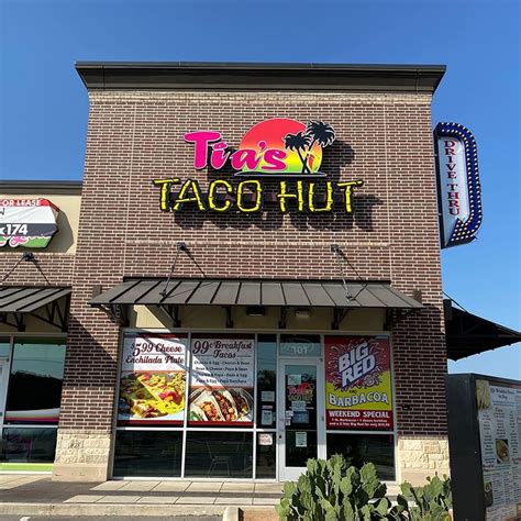 Taco hut - 4.5 (51 ratings) • Mexican • $. • Read 5-Star Reviews • More info. 15606 Chase Hill Blvd. San Antonio, TX. Enter your address above to see fees, and delivery + pickup estimates. $ • Mexican • Latin American • New Mexican • Tacos • Breakfast and Brunch. Group order.